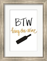 Bring the Wine Fine Art Print