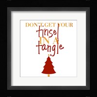 Tinsel in a Tangle Fine Art Print