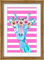 Funky Giraffe Fine Art Print