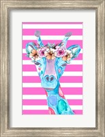 Funky Giraffe Fine Art Print