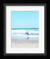 East Coast Surf Girl Fine Art Print