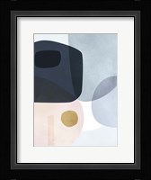 Gold Monde I Framed Print
