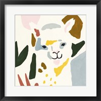 Llama Moderne I Framed Print