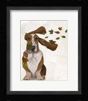 Basset Hound Windswept and Interesting Fine Art Print