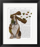 Basset Hound Windswept and Interesting Fine Art Print