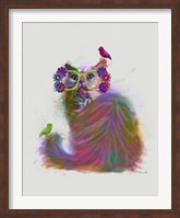 Cat Rainbow Splash 9 Fine Art Print
