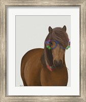 Horse and Flower Glasses Fine Art Print
