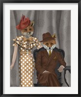 Fox Couple 1930s Fine Art Print