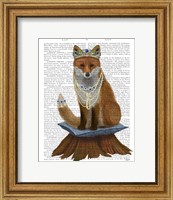 Fox with Tiara, Full Fine Art Print