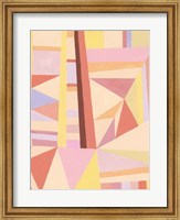 Blush Structure II Fine Art Print