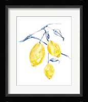 Watercolor Lemons I Fine Art Print