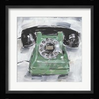 Retro Phone III Fine Art Print