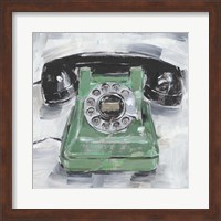 Retro Phone III Fine Art Print