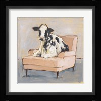 Moo-ving In II Framed Print