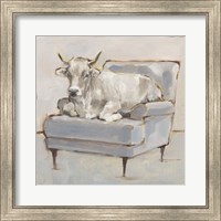 Moo-ving In III Fine Art Print