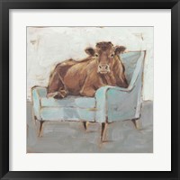 Moo-ving In IV Framed Print