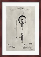 Patent--Light Bulb Fine Art Print