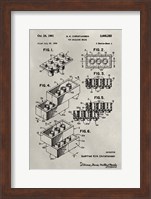 Patent--Lego Fine Art Print