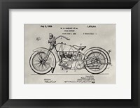 Patent--Motorcycle Fine Art Print