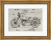 Patent--Motorcycle Fine Art Print