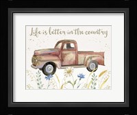 Nostalgic Farm II Framed Print