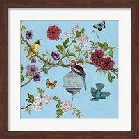 Bird Song Chinoiserie II Fine Art Print