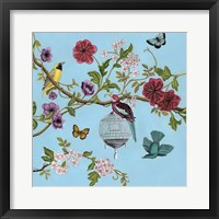 Bird Song Chinoiserie II Fine Art Print