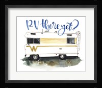 Summer Vacation II Framed Print