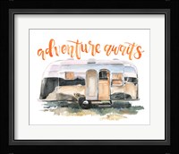 Summer Vacation III Framed Print