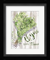 Green Witch IV Framed Print