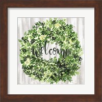 Welcome Wreath II Fine Art Print