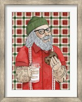 Hipster Santa I Fine Art Print
