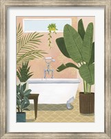 Bathtub Oasis I Fine Art Print