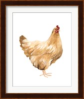 Autumn Chicken I Fine Art Print