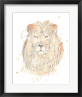 Blush Savannah III Framed Print