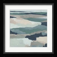 Blue Vista I Framed Print