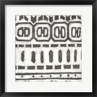 Tribal Textile III Framed Print