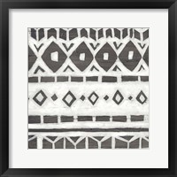 Tribal Textile IV Framed Print
