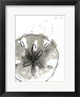 Ink Coast III Framed Print