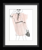 Fashion Sketches I Framed Print