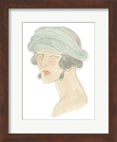 Flapper Fashion Sketches IV Fine Art Print