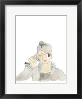 Flapper Fashion Sketches VI Fine Art Print
