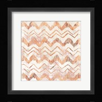 Red Earth Textile VIII Framed Print