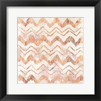 Red Earth Textile VIII Framed Print