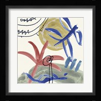 Sunburst Abstract III Framed Print