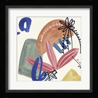 Sunburst Abstract IV Framed Print