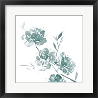 Traces of Flowers II Framed Print