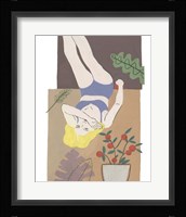 Lying Woman II Framed Print