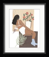 Lying Woman III Framed Print