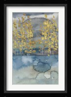Golden Trees I Framed Print
